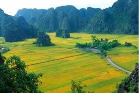 ｢陸のハロン湾｣と呼ばれる絶景が続きます！