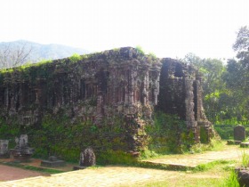 世界遺産に指定されたミーソン遺跡