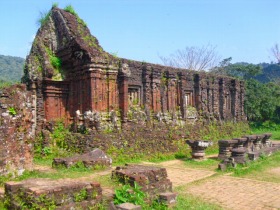 世界遺産に指定されたミーソン遺跡