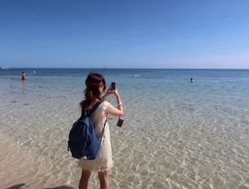 驚くほど海が綺麗でした★