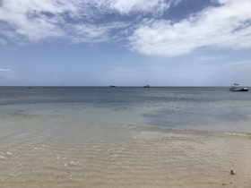 到着日にグリーン島へ