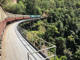 憧れのキュランダ鉄道が最高でした