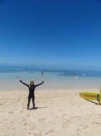 青い空！真っ白な砂浜！エメラルドグリーンの海！