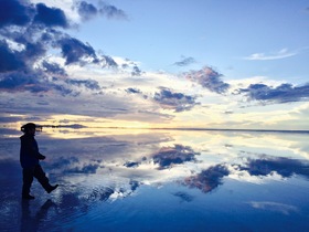 ウユニ塩湖ツアーは非常に充実してました！